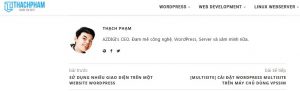 blog wordpress Thach Pham
