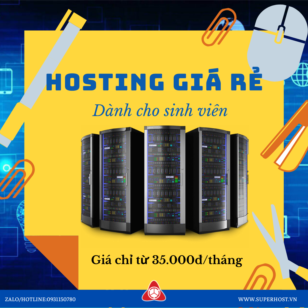 Hosting giá rẻ cho sinh viên Hosting giá rẻ cho sinh viên