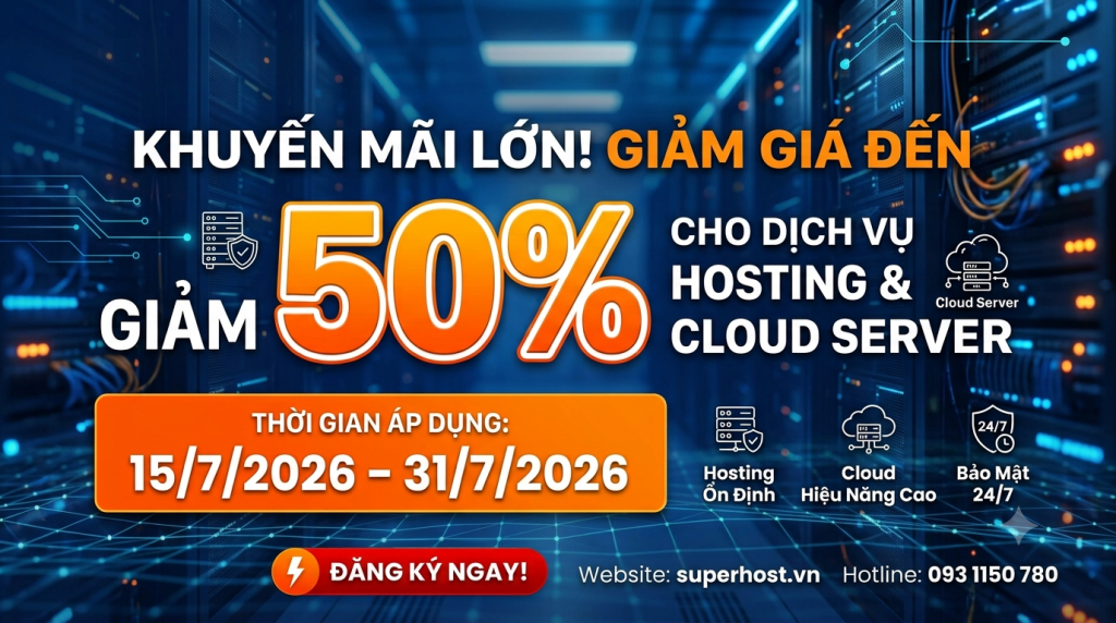 Khuyến mãi tháng 7